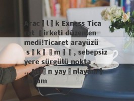 Aracılık Exness Ticaret Şirketi düzenlenmedi!Ticaret arayüzü sıkışmış, sebepsiz yere sürgülü nokta ... Altın yayınlayamıyorum