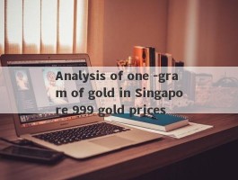 Analysis of one -gram of gold in Singapore 999 gold prices